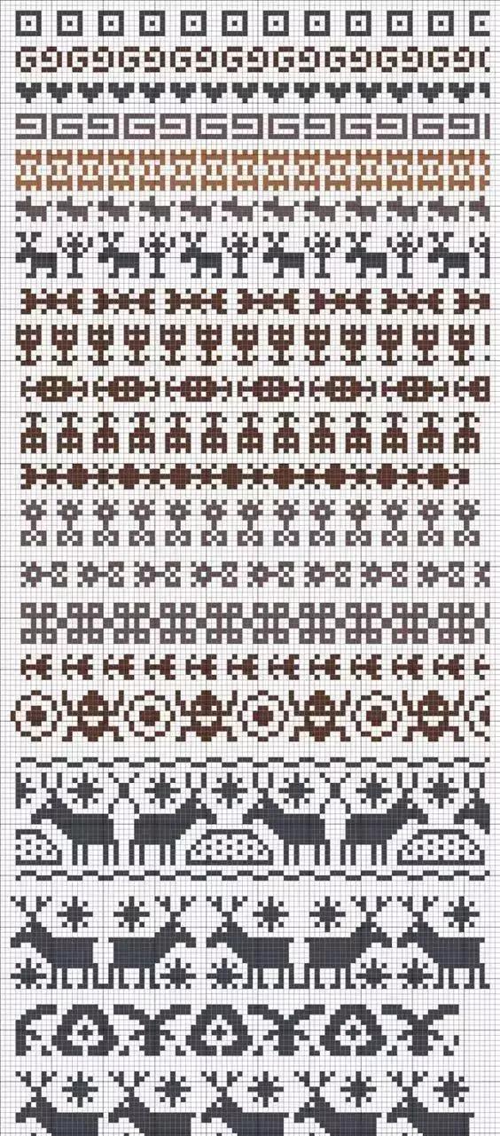 很美的提花毛衣四款附图解,一些漂亮的提花毛衣花样推荐