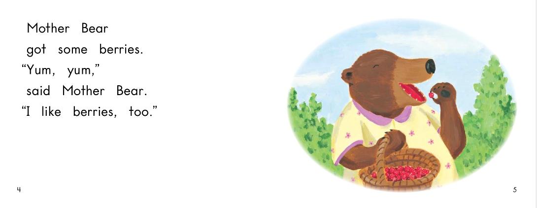 英语绘本故事小熊迷路,儿童英语绘本有声手指点读