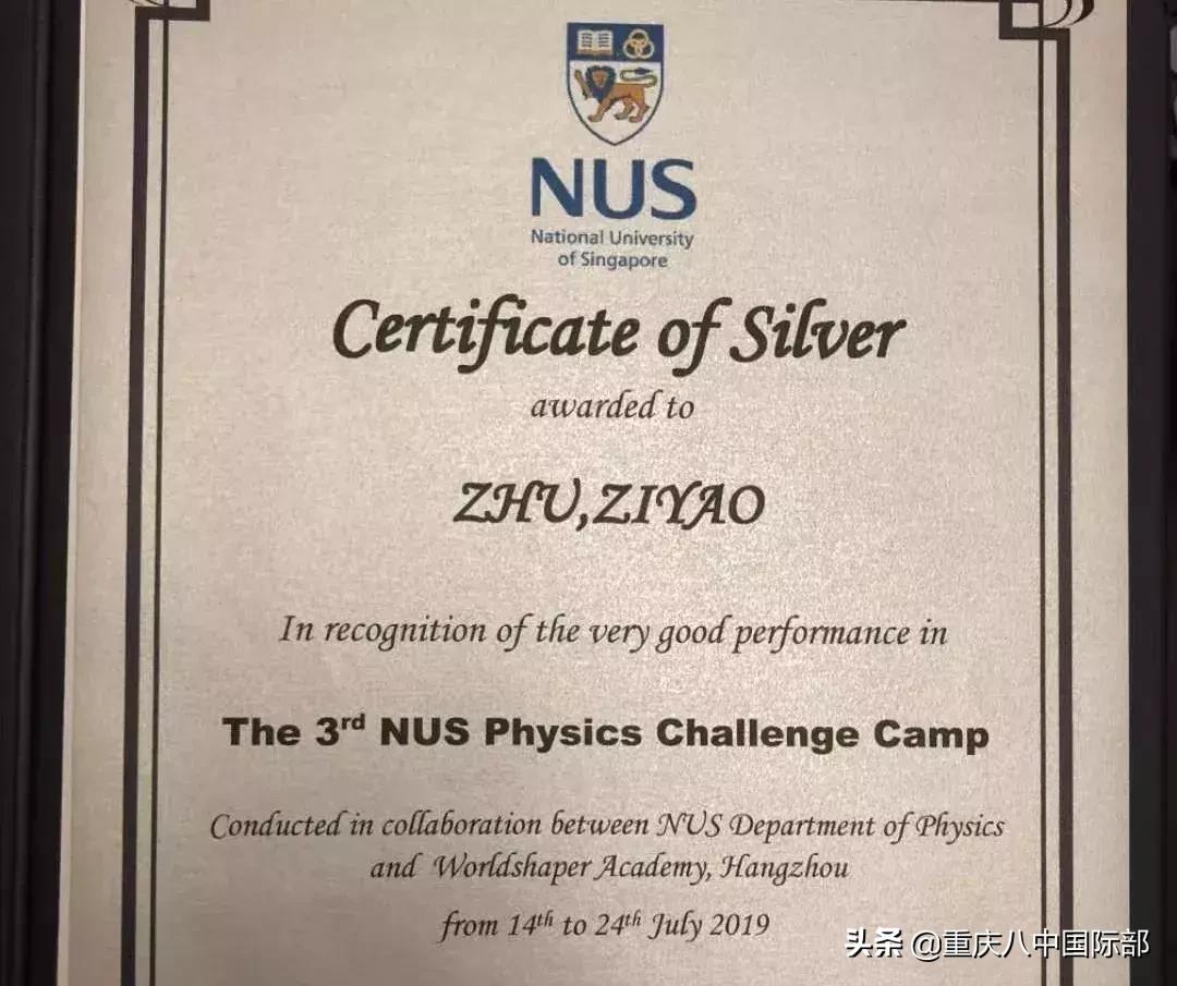 八中国际部｜群星闪耀之朱子峣：心有猛虎，细嗅蔷薇