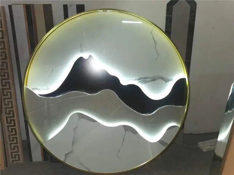 粤美水刀拼花许俞平：专注瓷砖加工做最后赢家