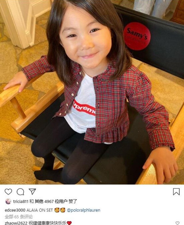 陈冠希发文报喜，3岁陈拉雅手握代言超5个，遗传超模妈妈气质