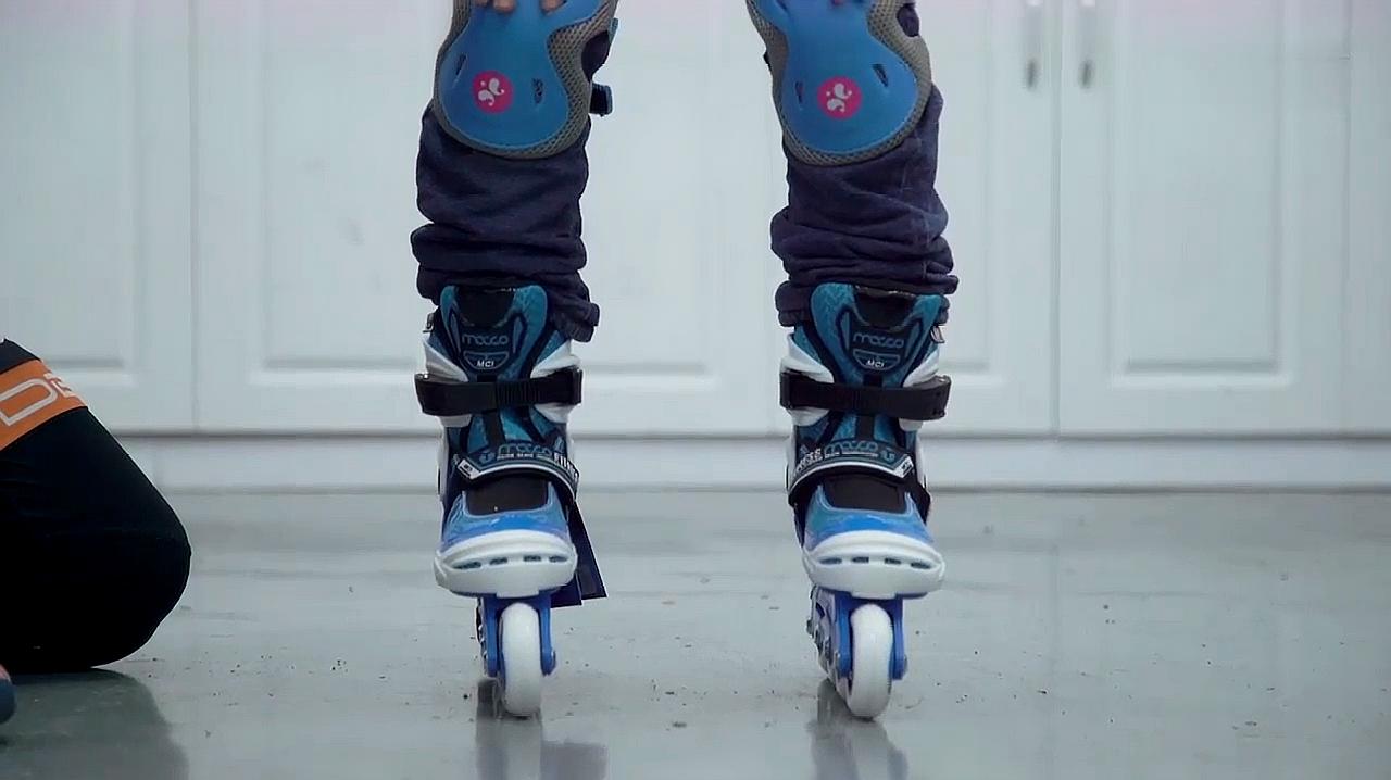 练习轮滑第一步,练习轮滑基本功的说说