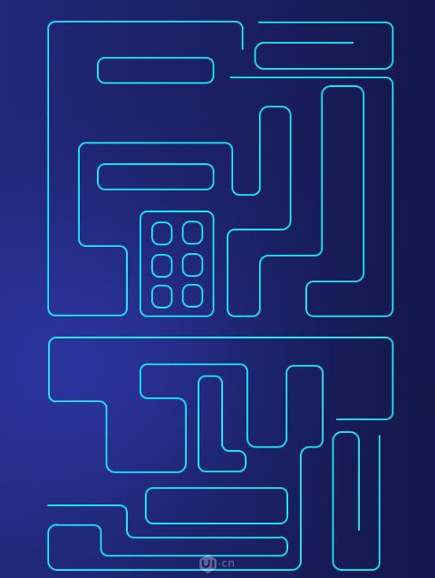 ps怎么做科技插画图,ps网页设计图片