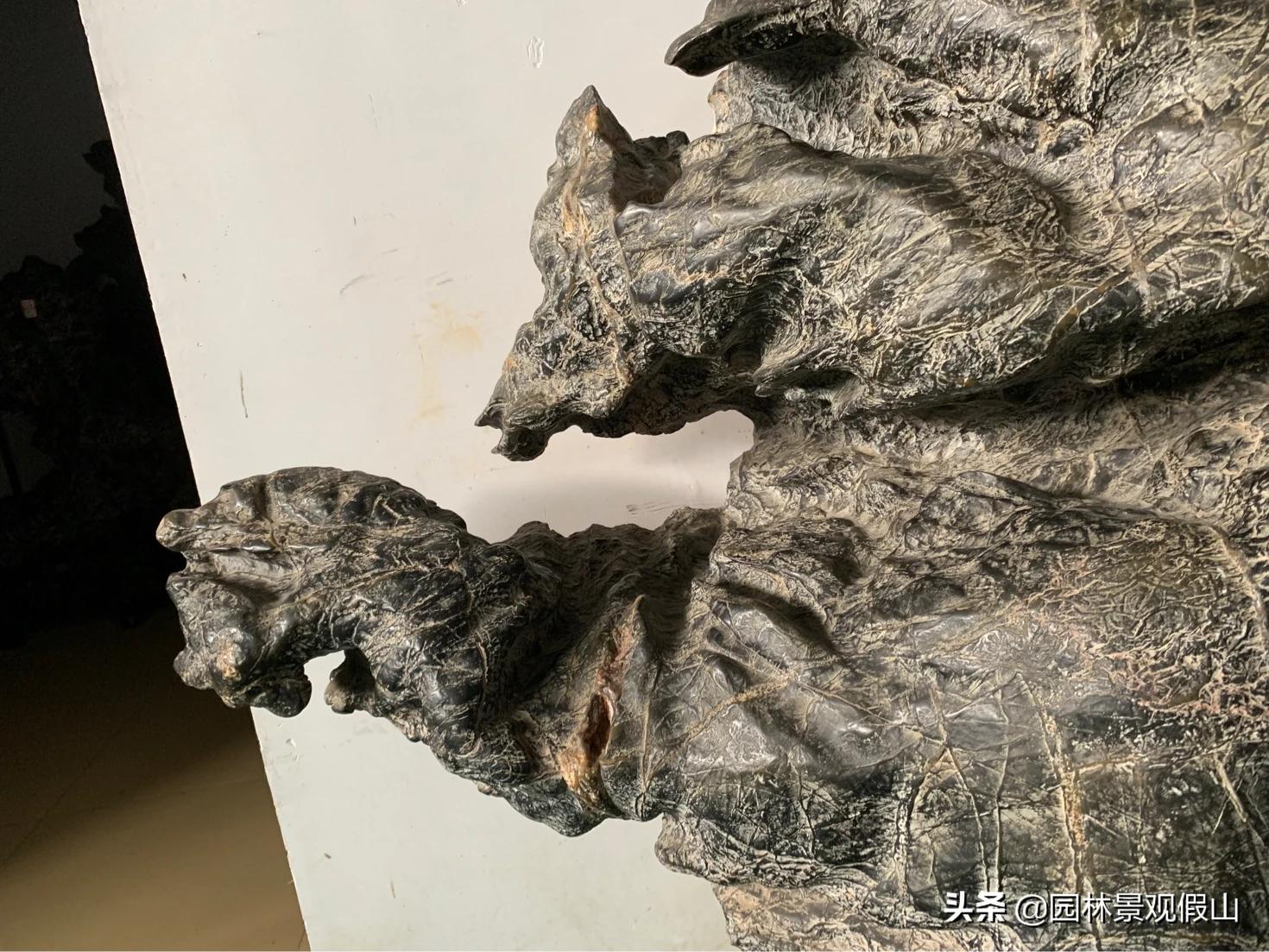 灵璧石摆件仅供直播间拍卖,灵璧石摆件龙头放家里什么位置