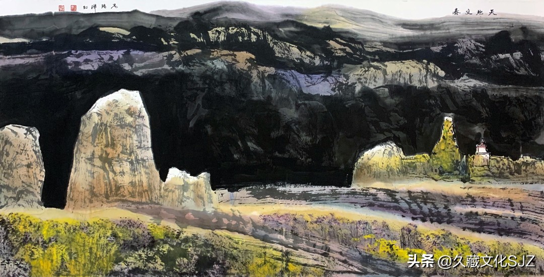 尼玛泽仁藏画,尼玛泽仁画欣赏