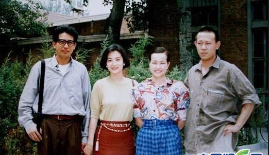 陈国军刘晓庆姜文三人照片,陈国军找姜文谈话