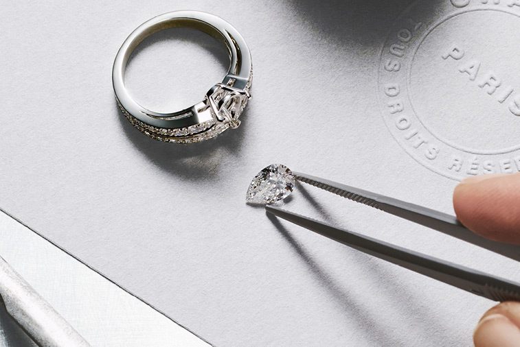 尚美巴黎高圆圆婚戒,尚美巴黎项链高圆圆