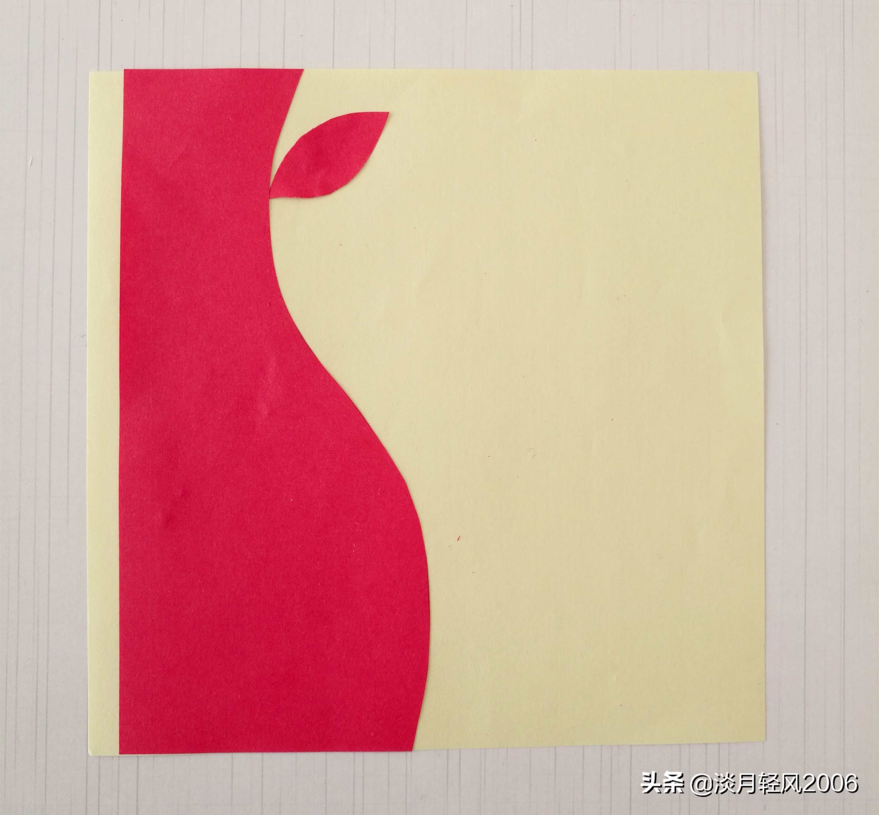 幼儿园手工制作卡纸贺卡可以写字,正方形卡纸贺卡花朵