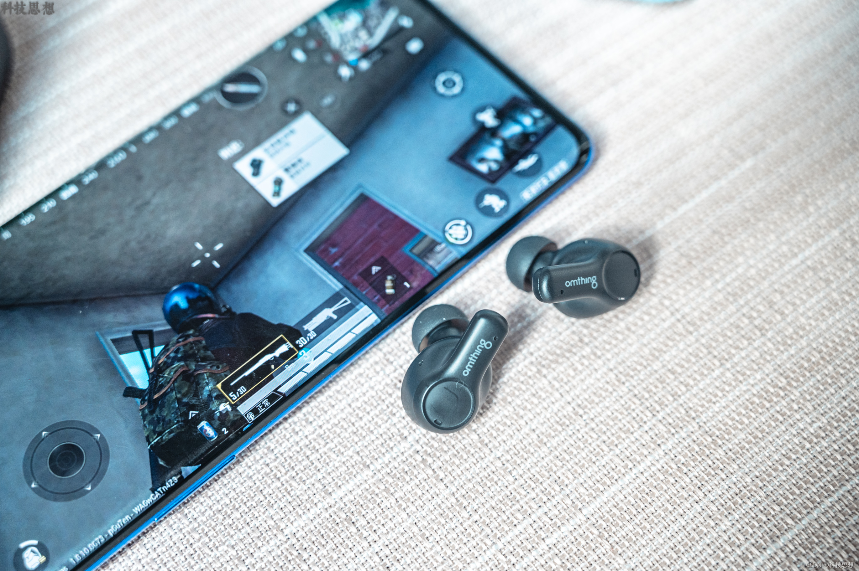 蓝牙耳机简约高颜值air,设计有趣的好耳机