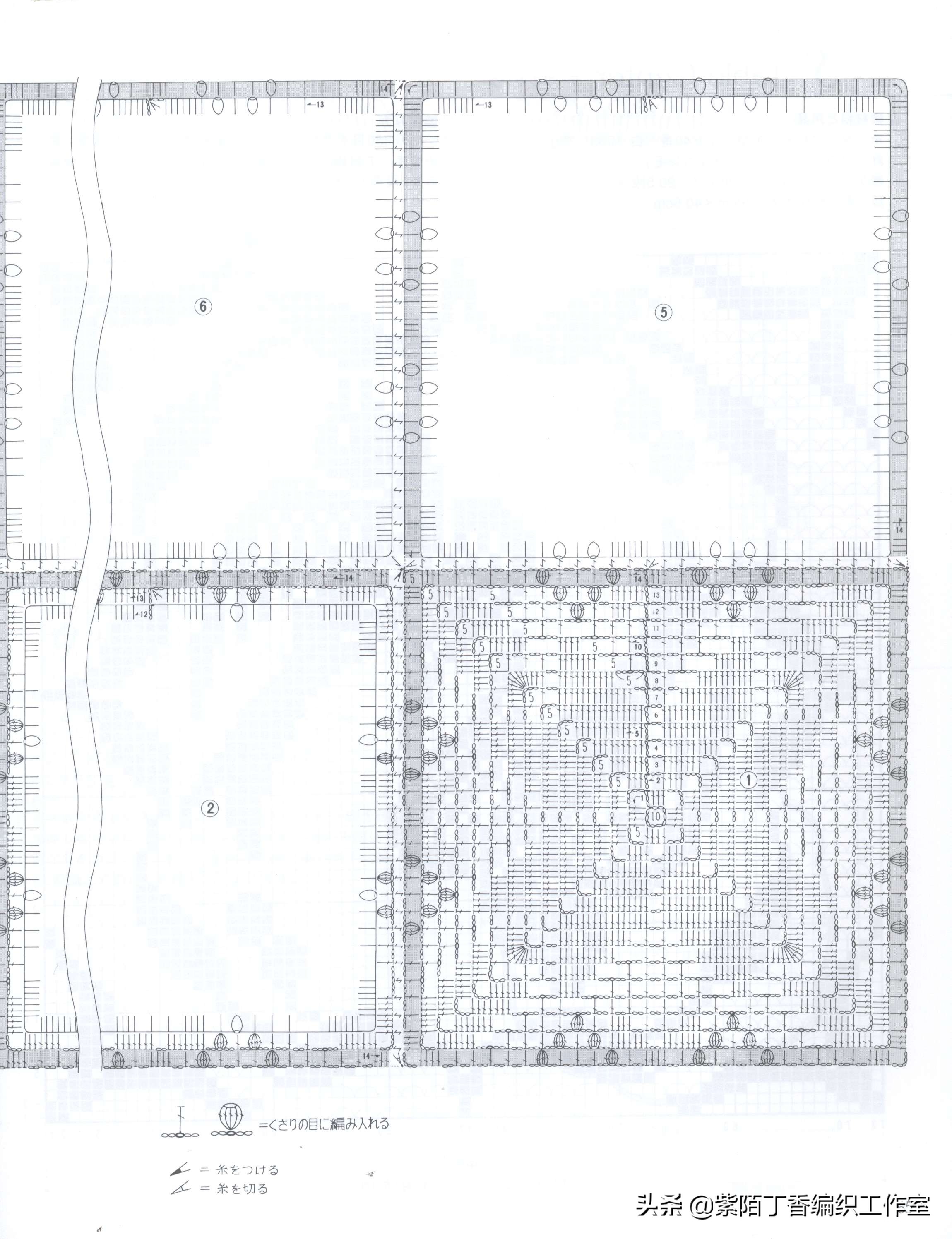 钩针钩简单的沙发巾,桌布和沙发巾的钩针教程