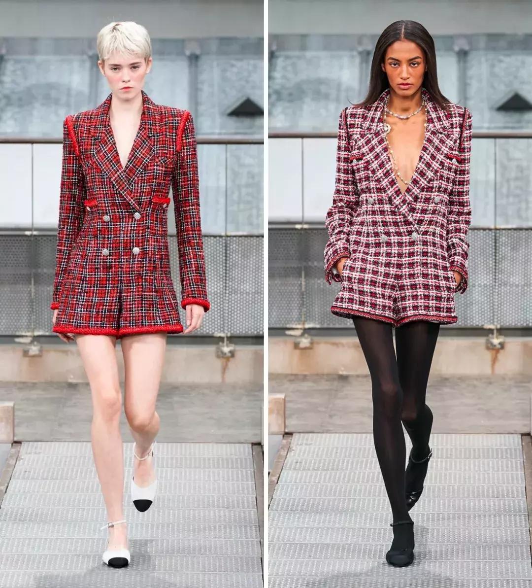 香奈儿新款手袋街拍,香奈儿经典手袋粗花呢