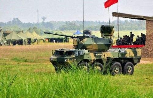 轮式自行高炮,我军35毫米自行高炮