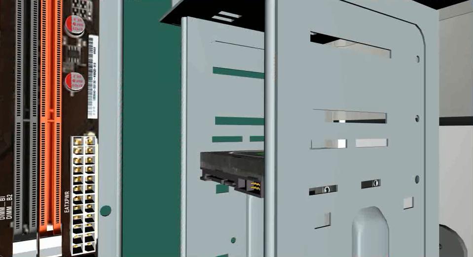 如何自己组装电脑,装机视频教程