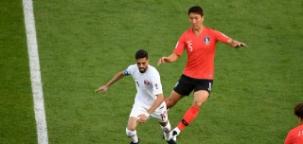 卡塔尔世界杯韩国输球看台上球迷,卡塔尔1-0韩国队