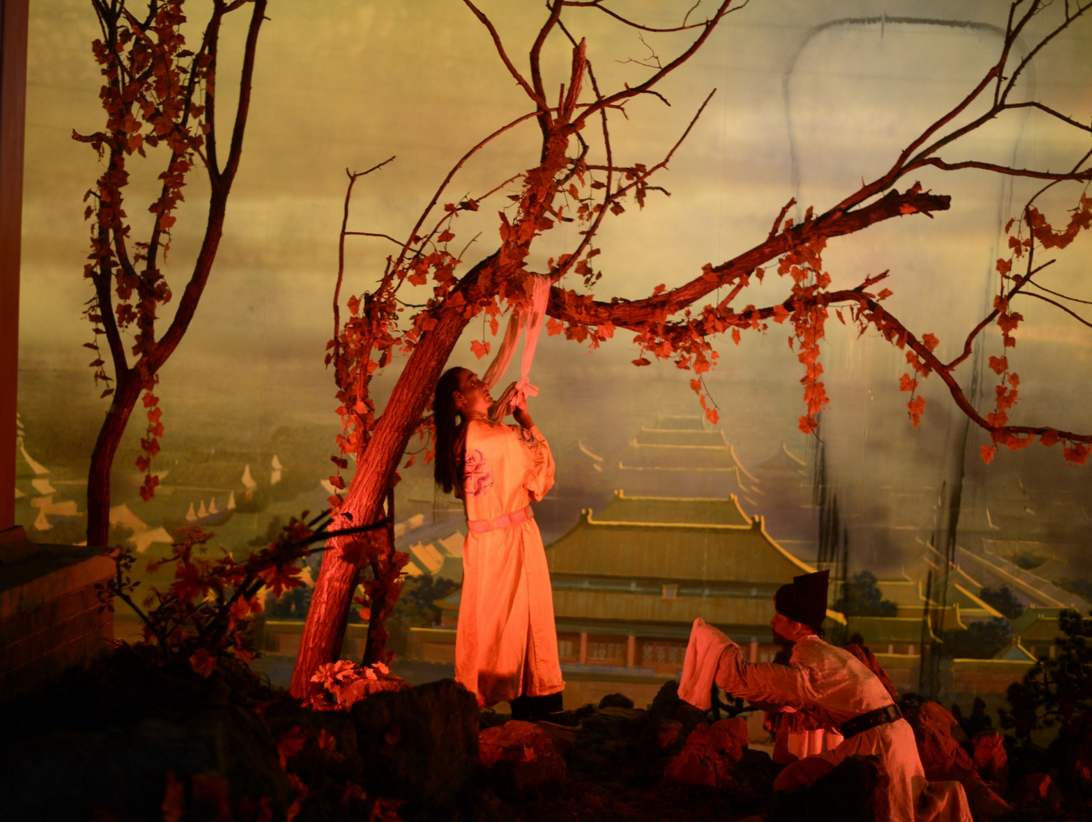 大明崇祯皇帝电视剧最后死的片段,崇祯皇帝大明朝最后的时光