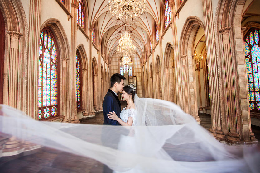 九大风格婚纱照图片大全,最好看的红色婚纱照图片