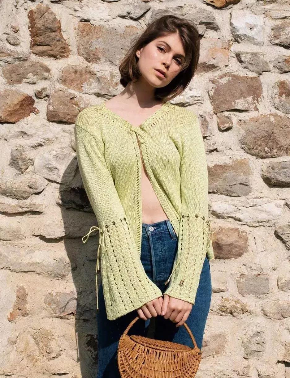 刘雯蕾丝服装,刘雯jennie