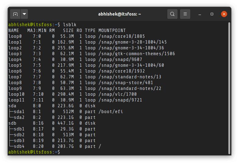 linux怎么检查可用磁盘空间,查看linux磁盘的容量和可用空间