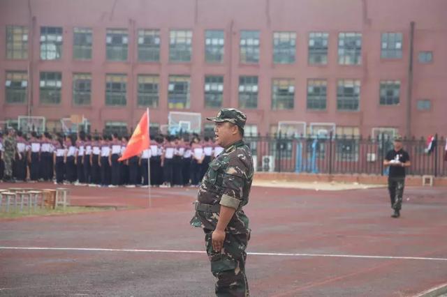 固始永和中学军训2019,固始永和新生军训