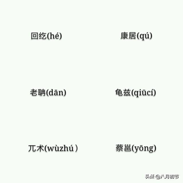 快来复习一下生僻字的读音,初中语文生僻字及读音