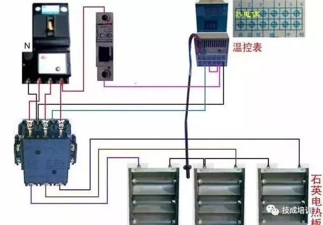 断路器按钮与接触器接线图,11种断路器接触器电气互锁接线图