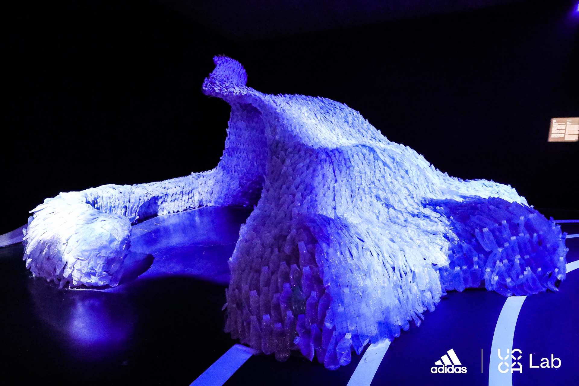 阿迪达斯展览秀,阿迪达斯重塑蔚蓝