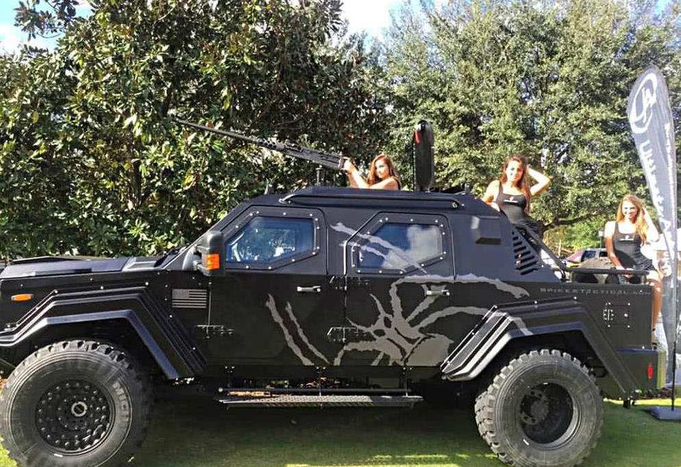 巨石强森武装车,巨石强森同款装甲车