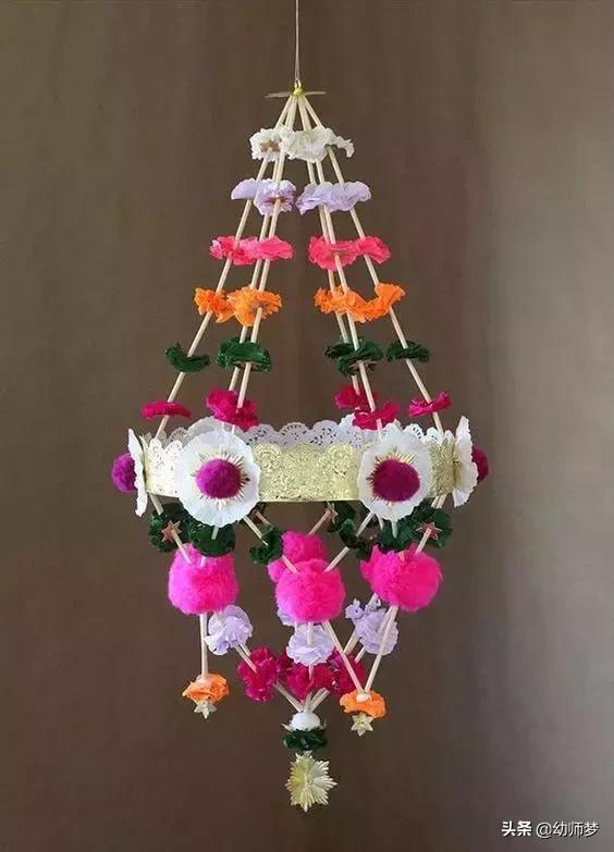 幼儿园贺卡吊饰,可以粘贺卡的吊饰