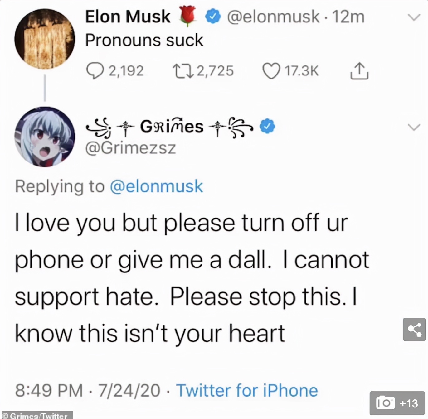 马斯克异地恋,马斯克感情经历