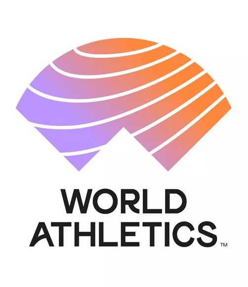 国际田联周年海报的c位,国际田联会徽