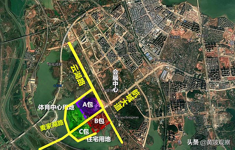 武汉空港体育中心用地,黄陂盘龙城房价会涨吗