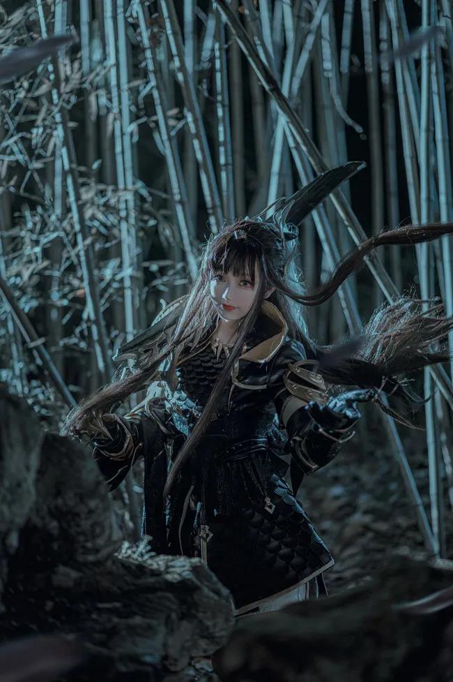 剑三青萝cos,剑三玄甲苍云cos