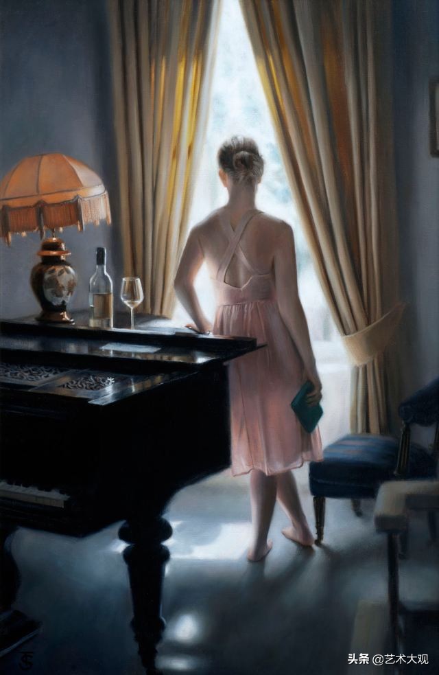 蒂娜斯普拉特油画欣赏,英国女画家蒂娜斯普拉特