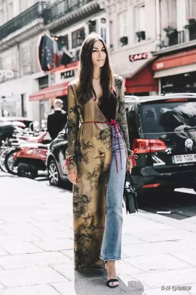 裙子套裤子,今年秋季流行穿裙子裤子超级时髦