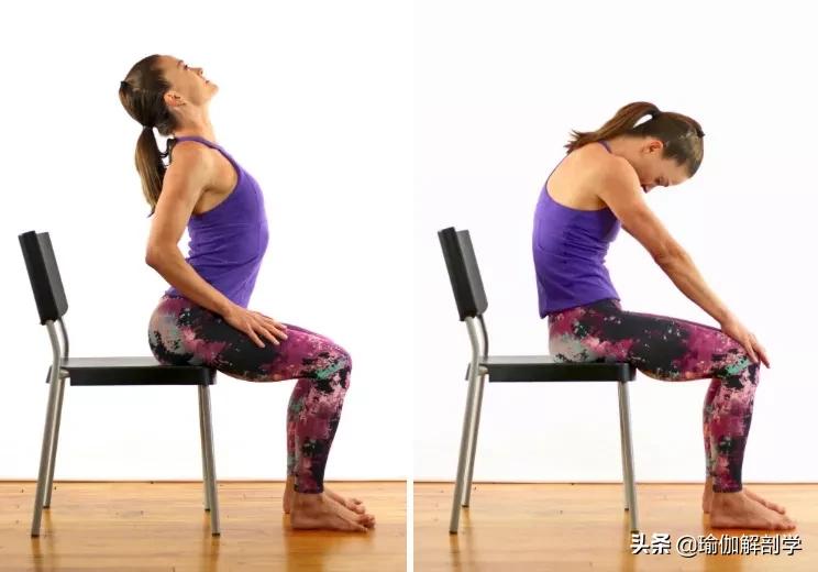 缓解背痛的瑜伽动作,办公室放松肩颈的瑜伽动作