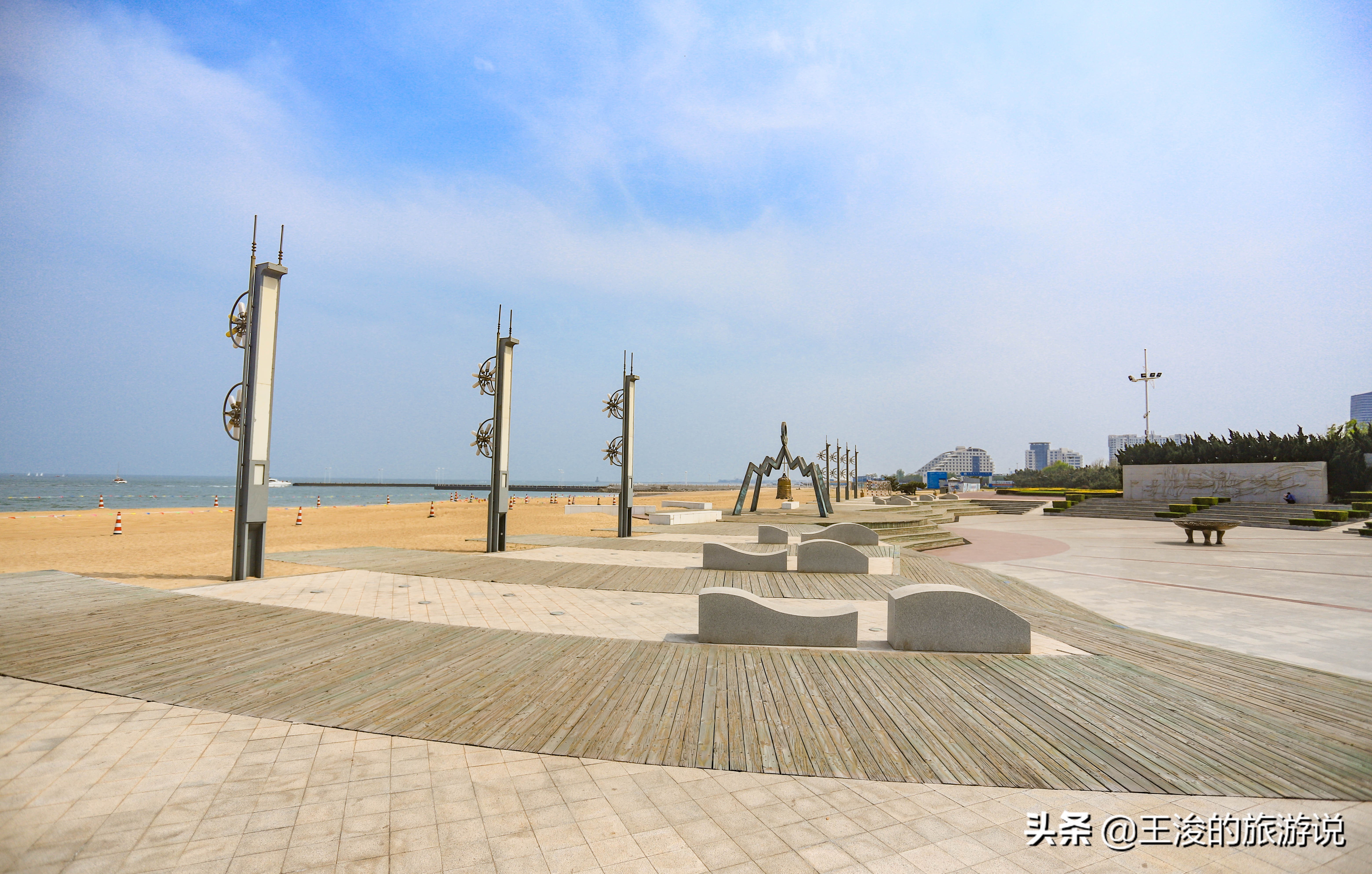 万平口：日照旅游必来的网红海滩，堪称山东最大的婚纱摄影基地