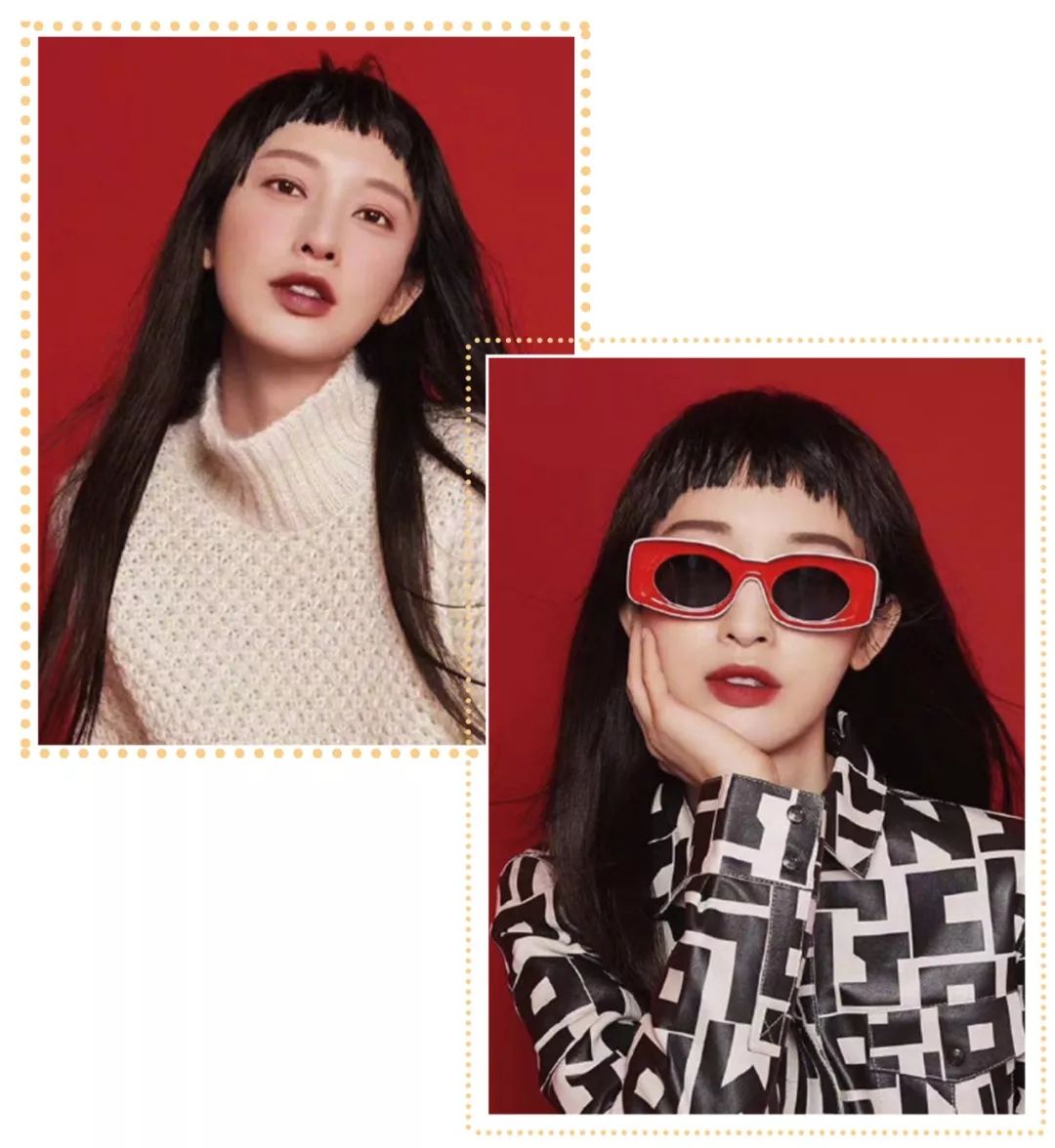 长脸型剪什么刘海显脸小,什么脸型都适合的刘海在家就能剪