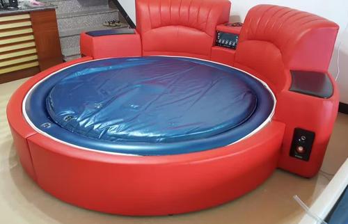 圆形小软床,酒店专用圆床款式