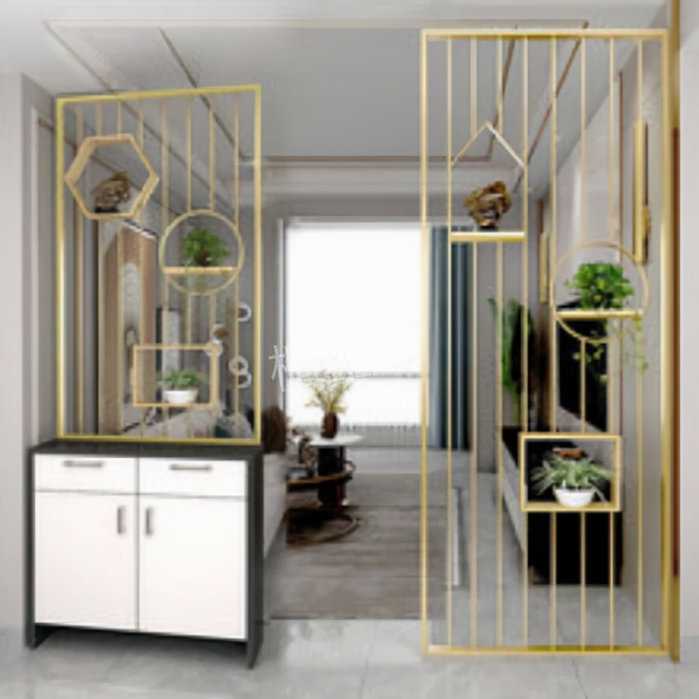 入户不锈钢屏风隔断效果图,云南不锈钢屏风隔断供应