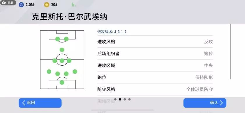 4222阵型克鲁伊夫,4222阵型巴黎圣日耳曼