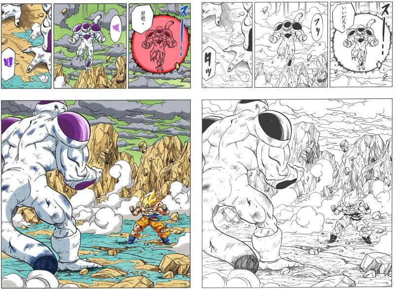 黑白漫画和彩色漫画哪个更难画,彩色版漫画欣赏