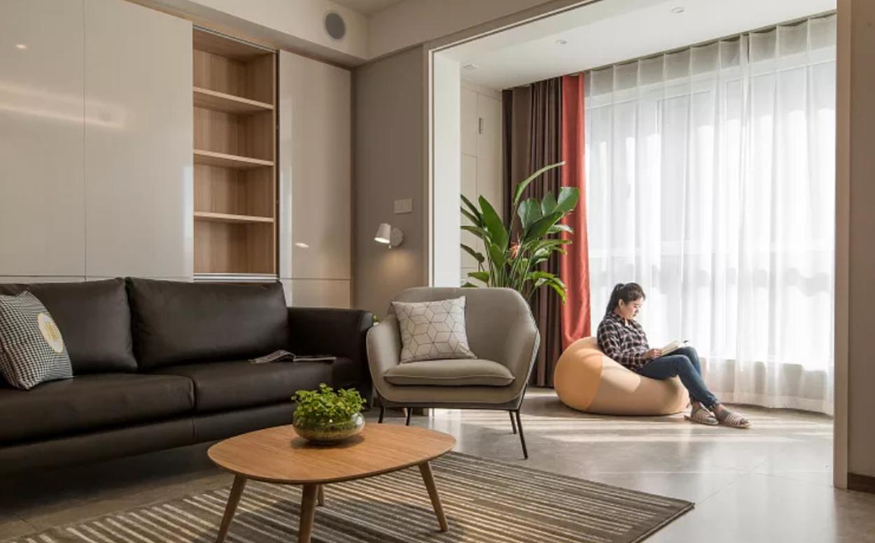 老公坚持装4米长电视柜，沙发墙“加厚”35公分，完工都夸他机智