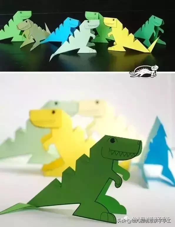 幼儿园手工制作小卡纸大全,圆形卡纸秘密