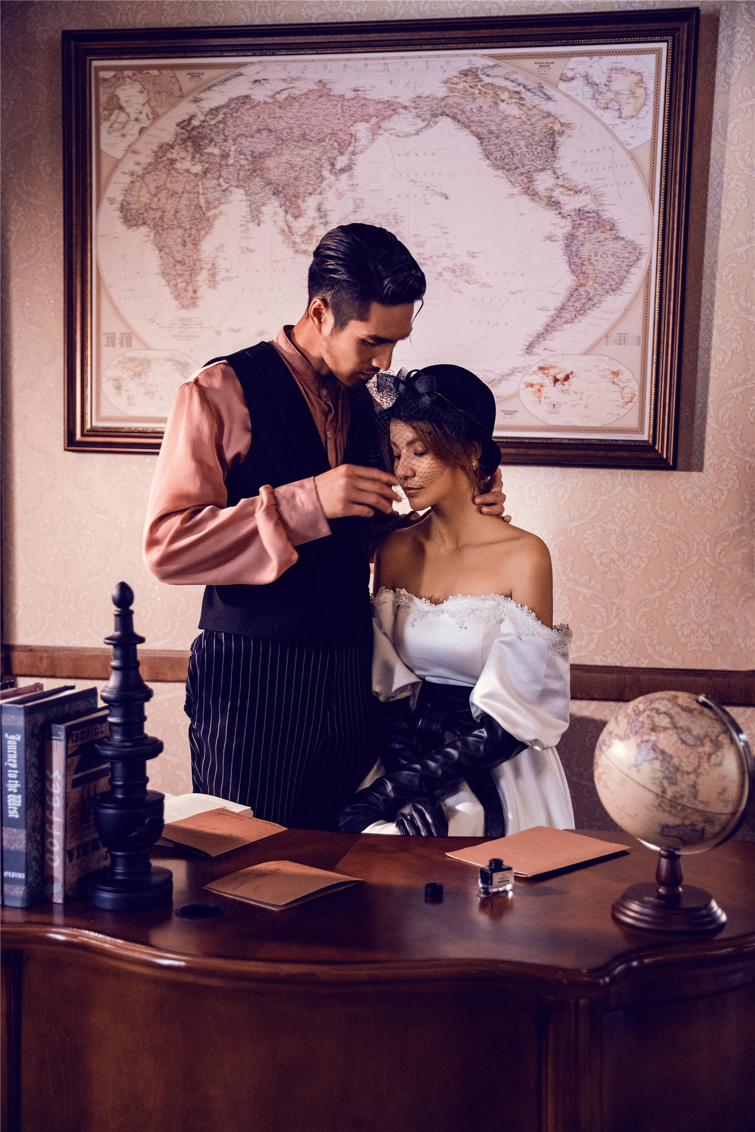 满族风格婚纱照是什么样的,婚纱照全家福风格种类大全