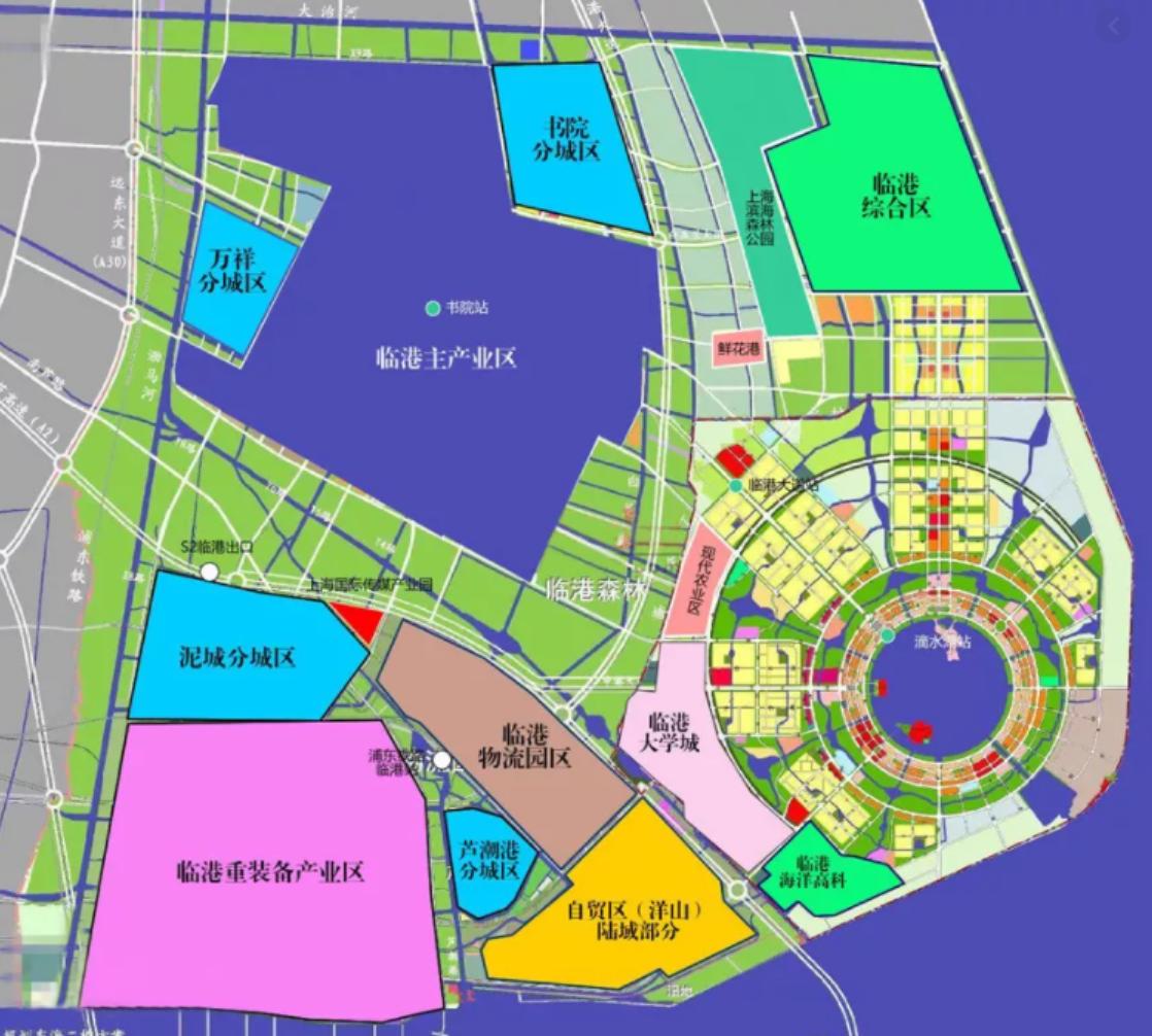 上海浦东新区临港新城镇,上海浦东临港的发展