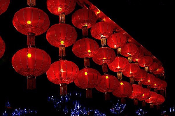 中式风格装修灯怎么选,中式自建房红灯笼