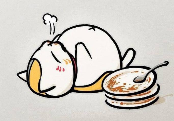 请自重，说好的八分饱呢！