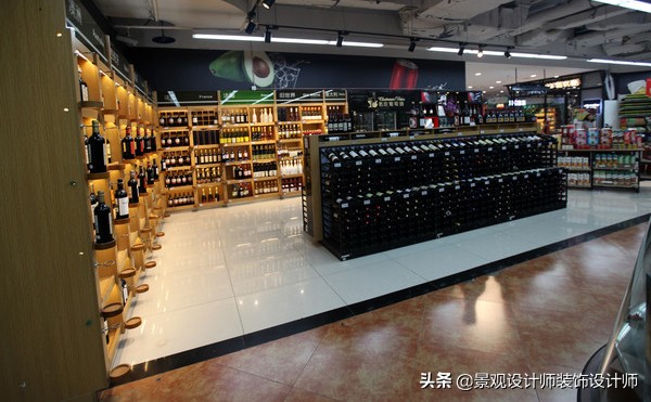 商场店铺设计案例图纸,超市设计图解大全