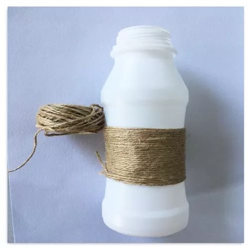 幼儿园元旦手工制作酸奶瓶,玻璃酸奶瓶子创意手工制作