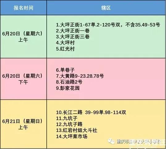 渝中区巴蜀小学划片范围,重庆渝中区小学划片一览表